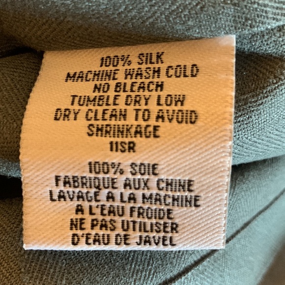 EILEEN FISHER SILK CROPPED JACKET BLAZER  SHIRT BLOUSE - Picture 8 of 13